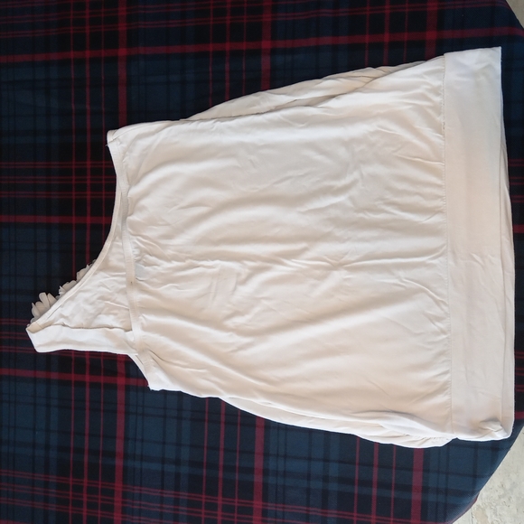 Seductions white one strapped top - Picture 2 of 9